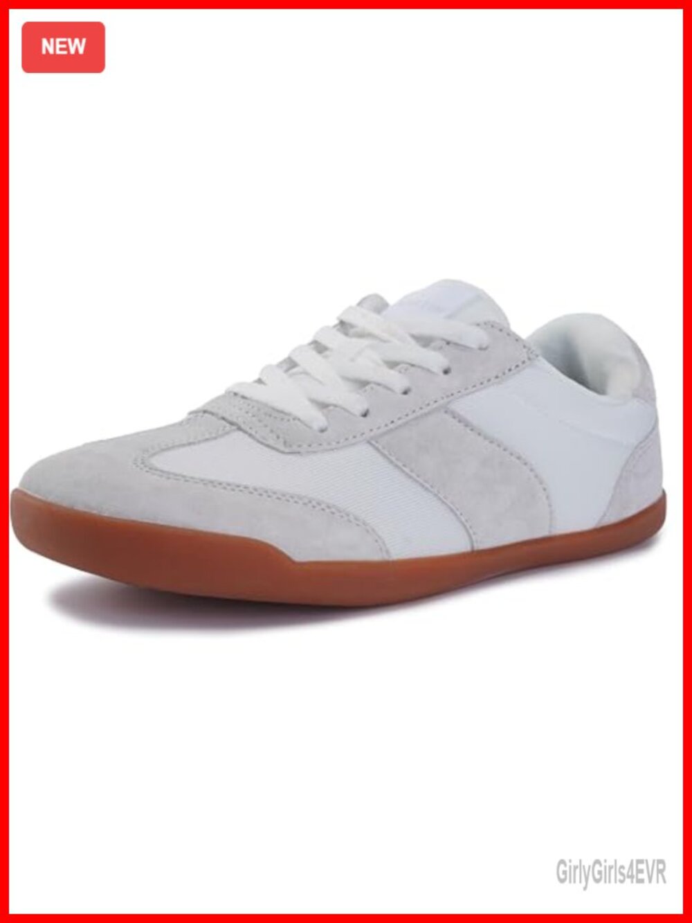 WHITIN Women's Wide Toe Box Suede Barefoot Shoes Zero Drop Minimalist Sneakers